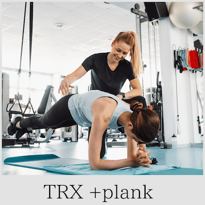 TRX plank